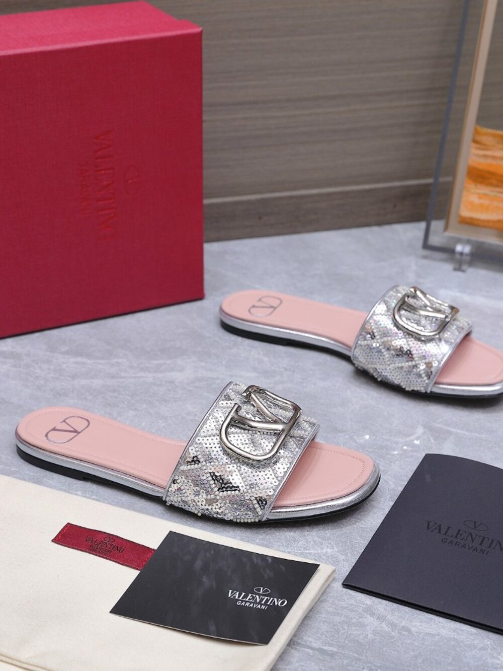 Valentino Paris Fashion Show - Valentino Sandals with High Heels